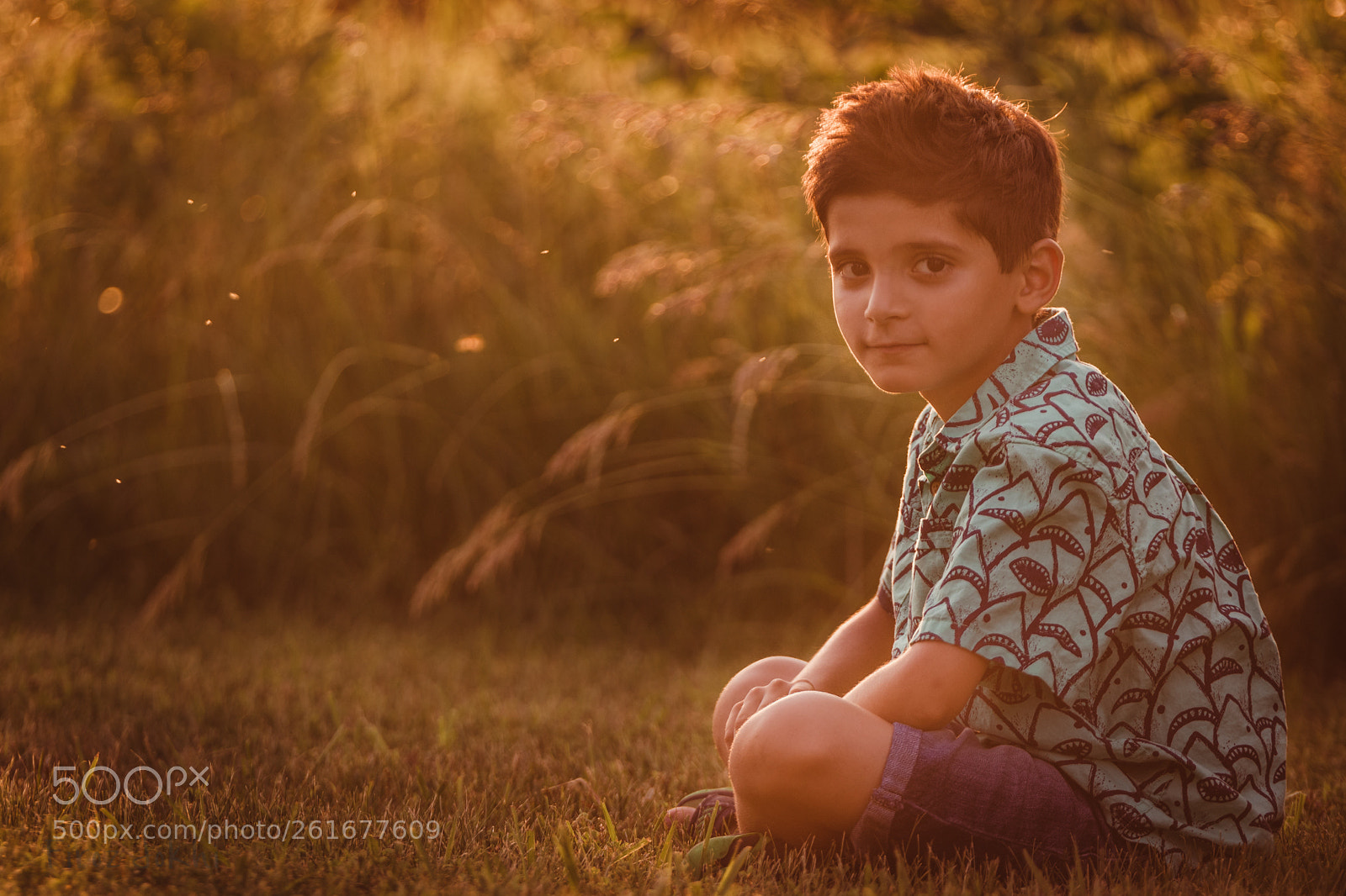 Canon EOS 80D sample photo. Golden hour back-lit kid photography