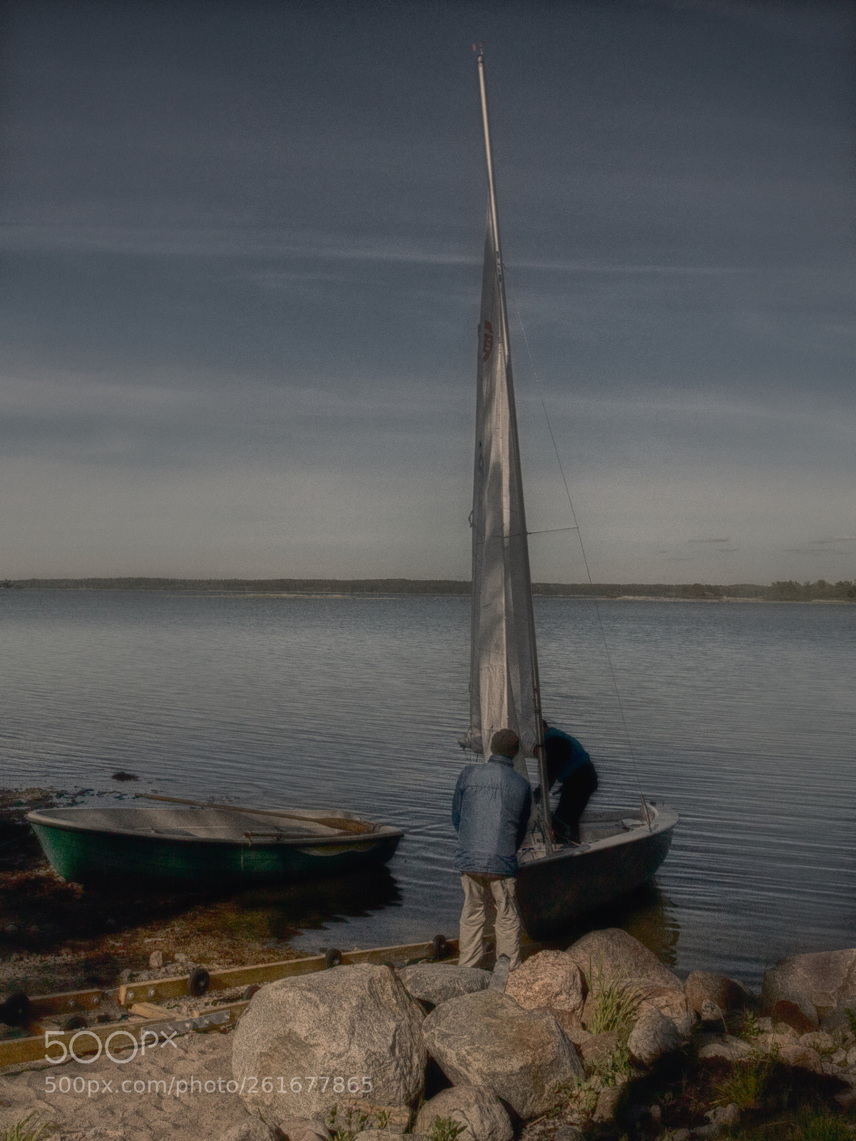 Canon EOS 6D sample photo. Two sailor and boat photography