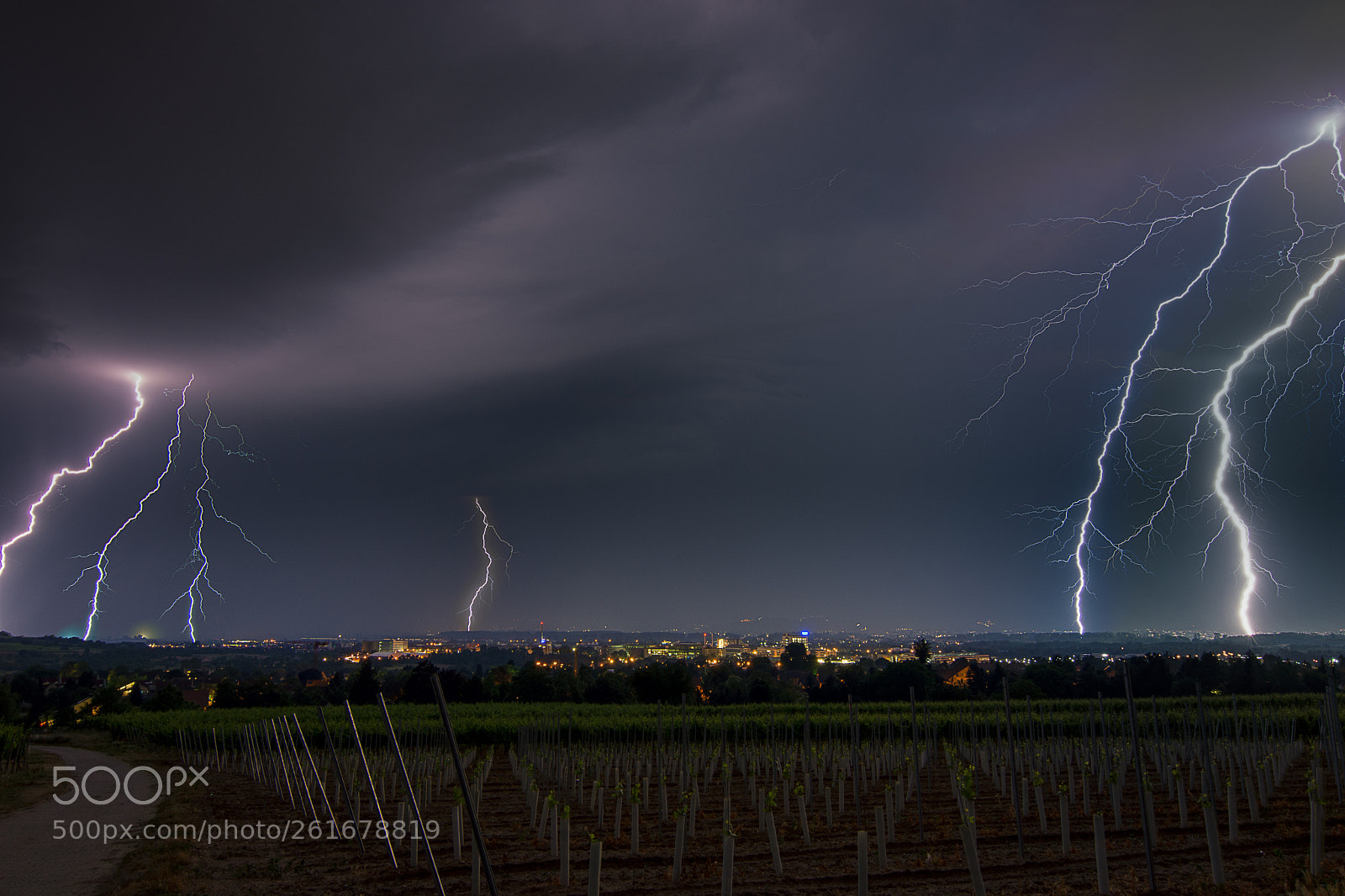 Nikon D7200 sample photo. Thunderstorm season in germany photography