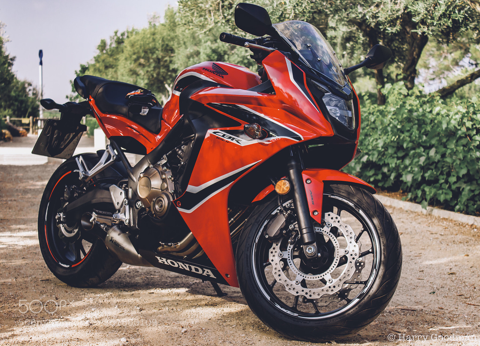 Canon EOS 600D (Rebel EOS T3i / EOS Kiss X5) sample photo. Honda cbr650f photography