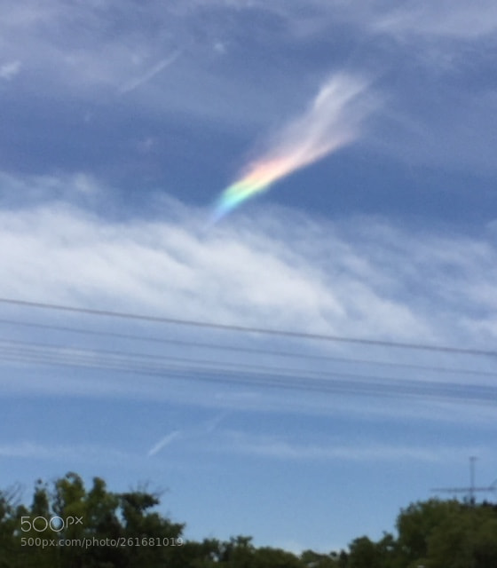 Apple iPhone 6 Plus sample photo. Rainbow whisp photography