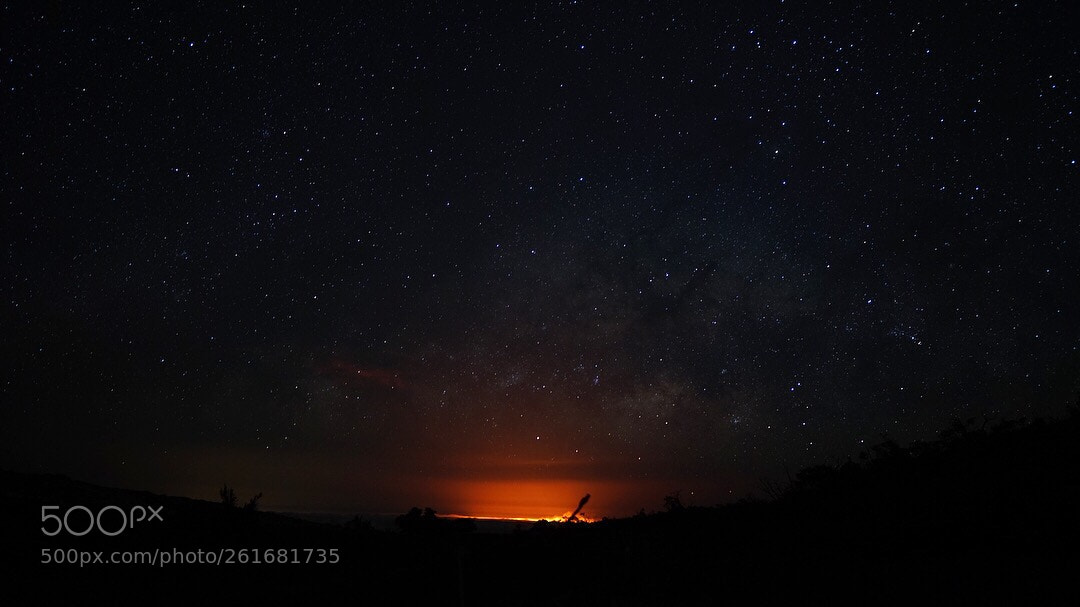 Sony a6300 sample photo. Lava fissure on mauna photography