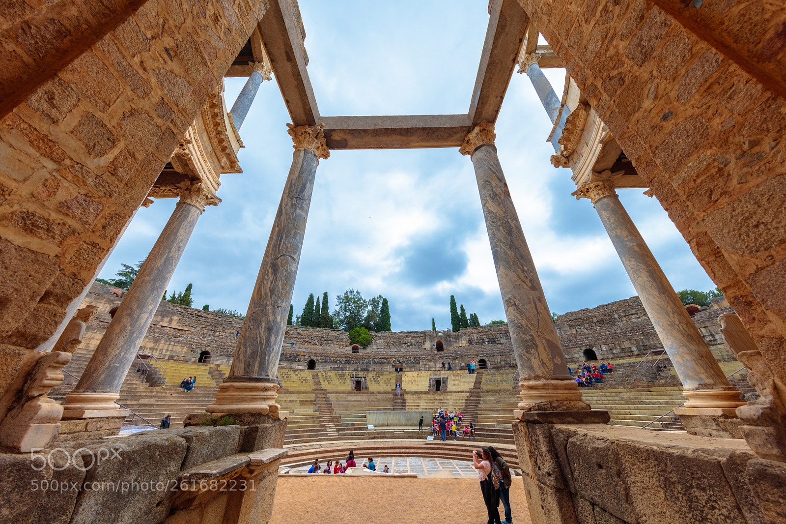 Canon EOS 5DS R sample photo. Teatro romano me rida photography