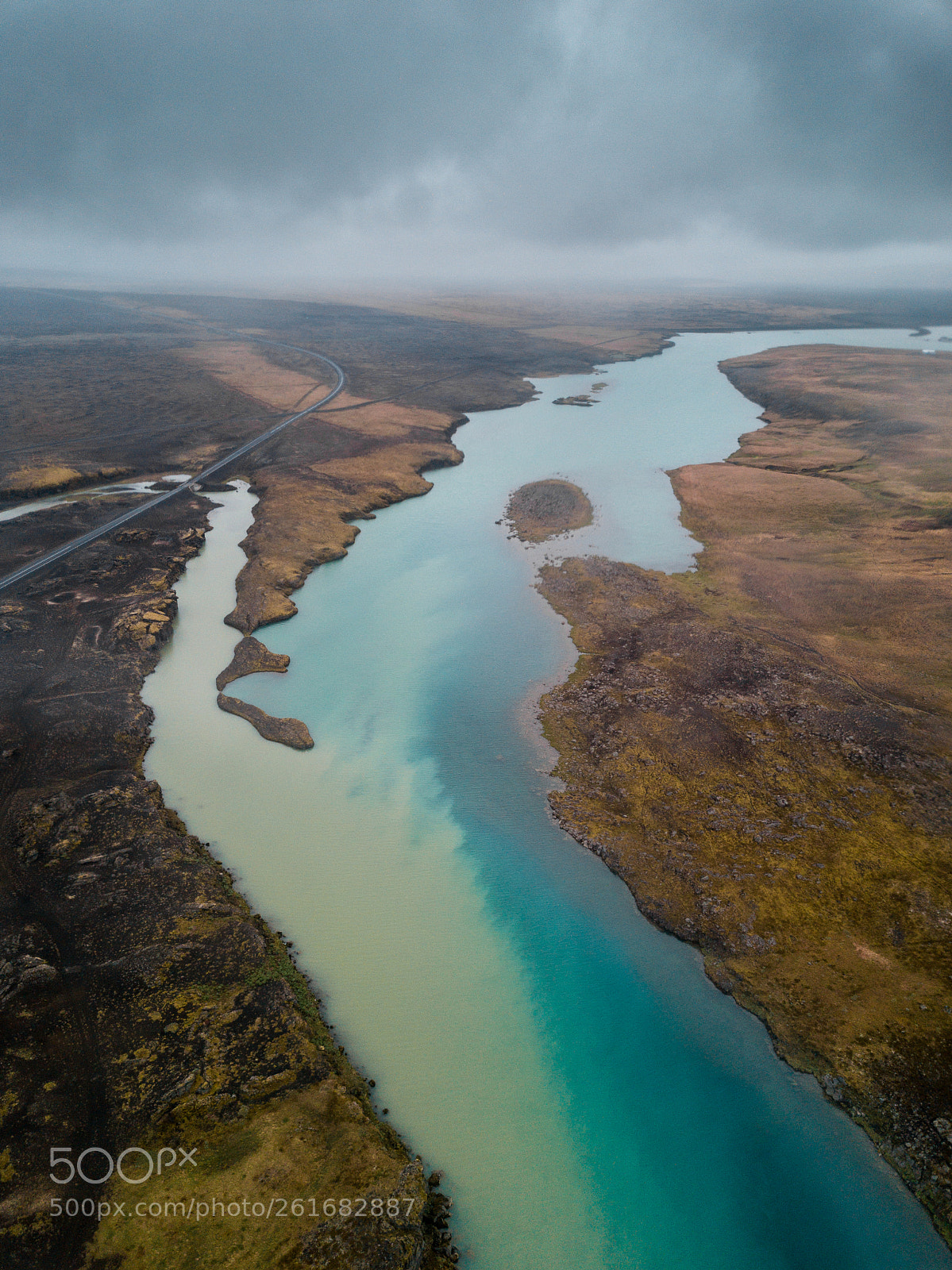 DJI FC220 sample photo. Icelandic highlands photography