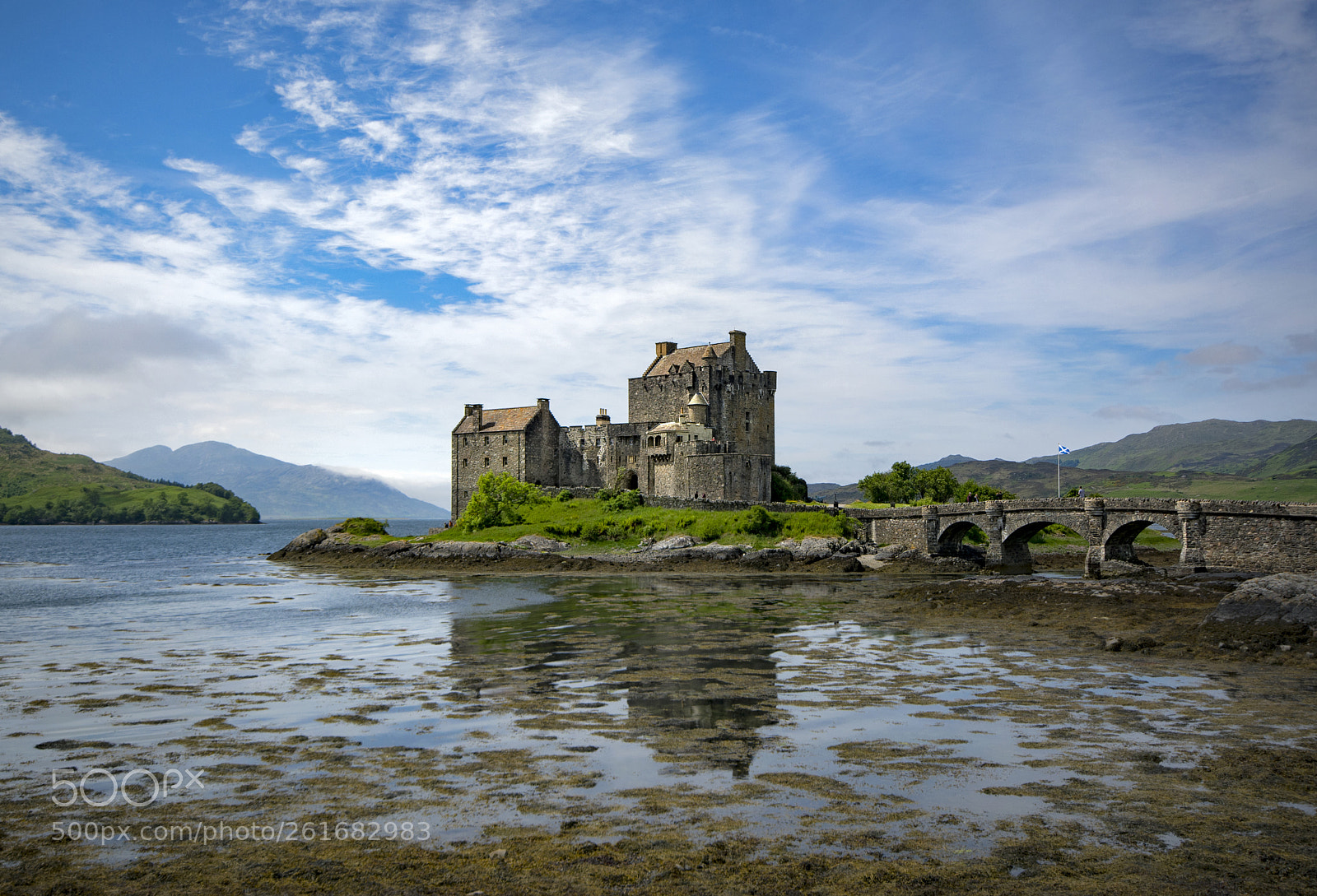 Nikon D7100 sample photo. Eilean donan castle photography