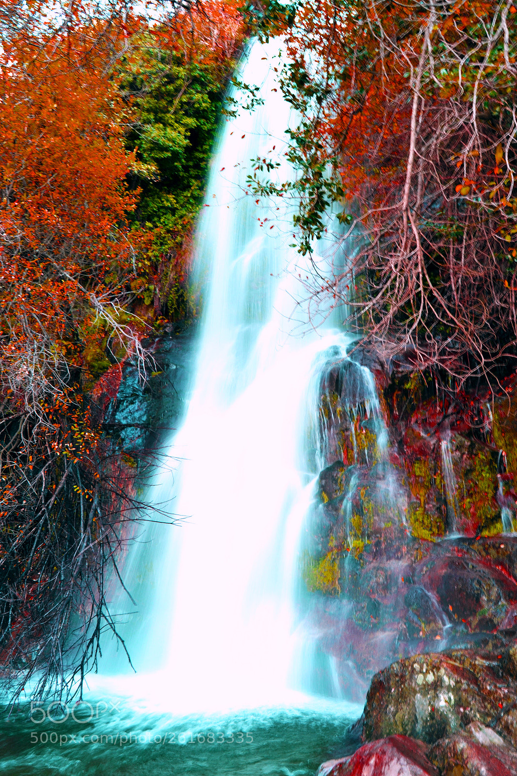 Nikon D3100 sample photo. Cascada la chorrera. herv photography