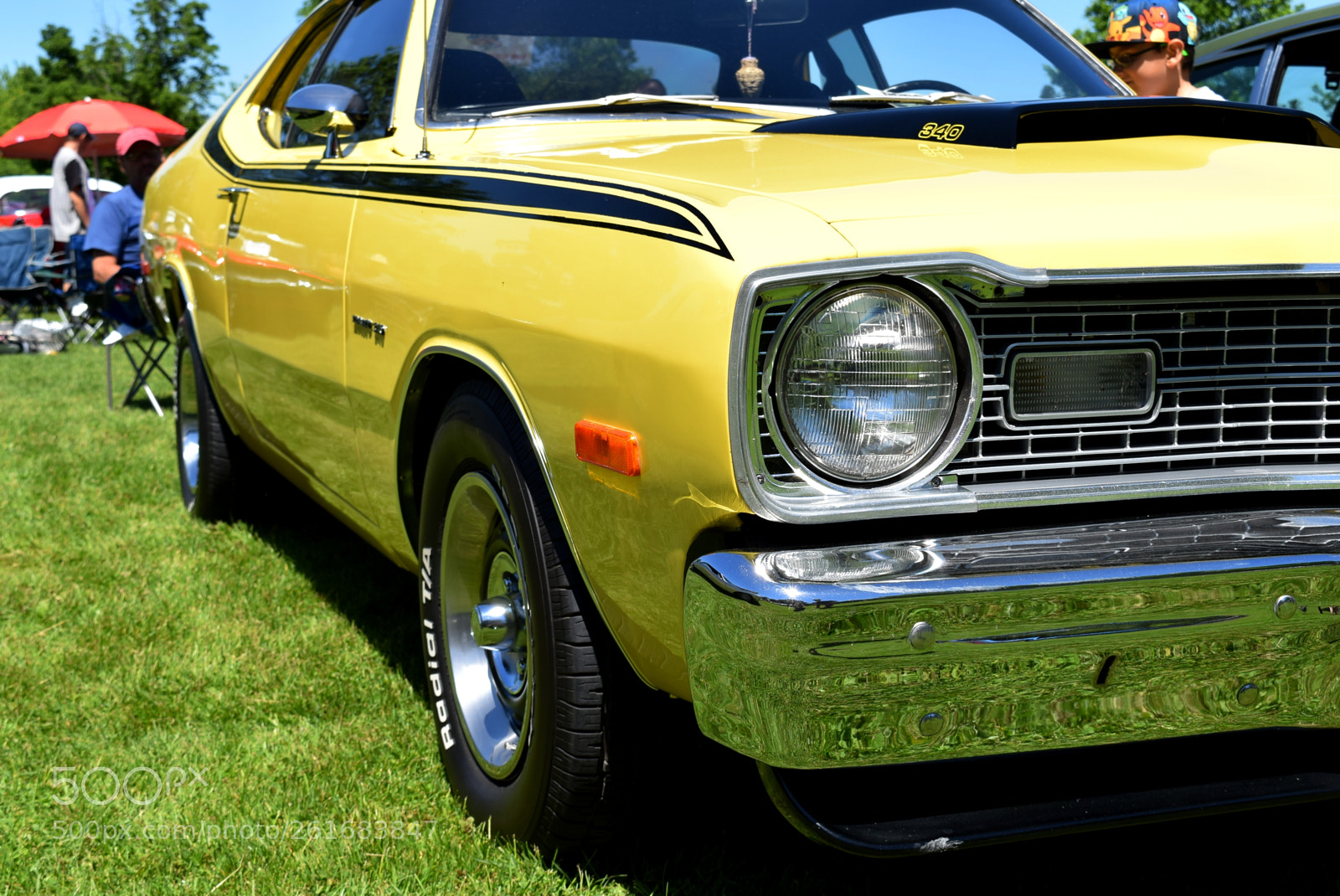 Nikon D3300 sample photo. Yellow old car photography