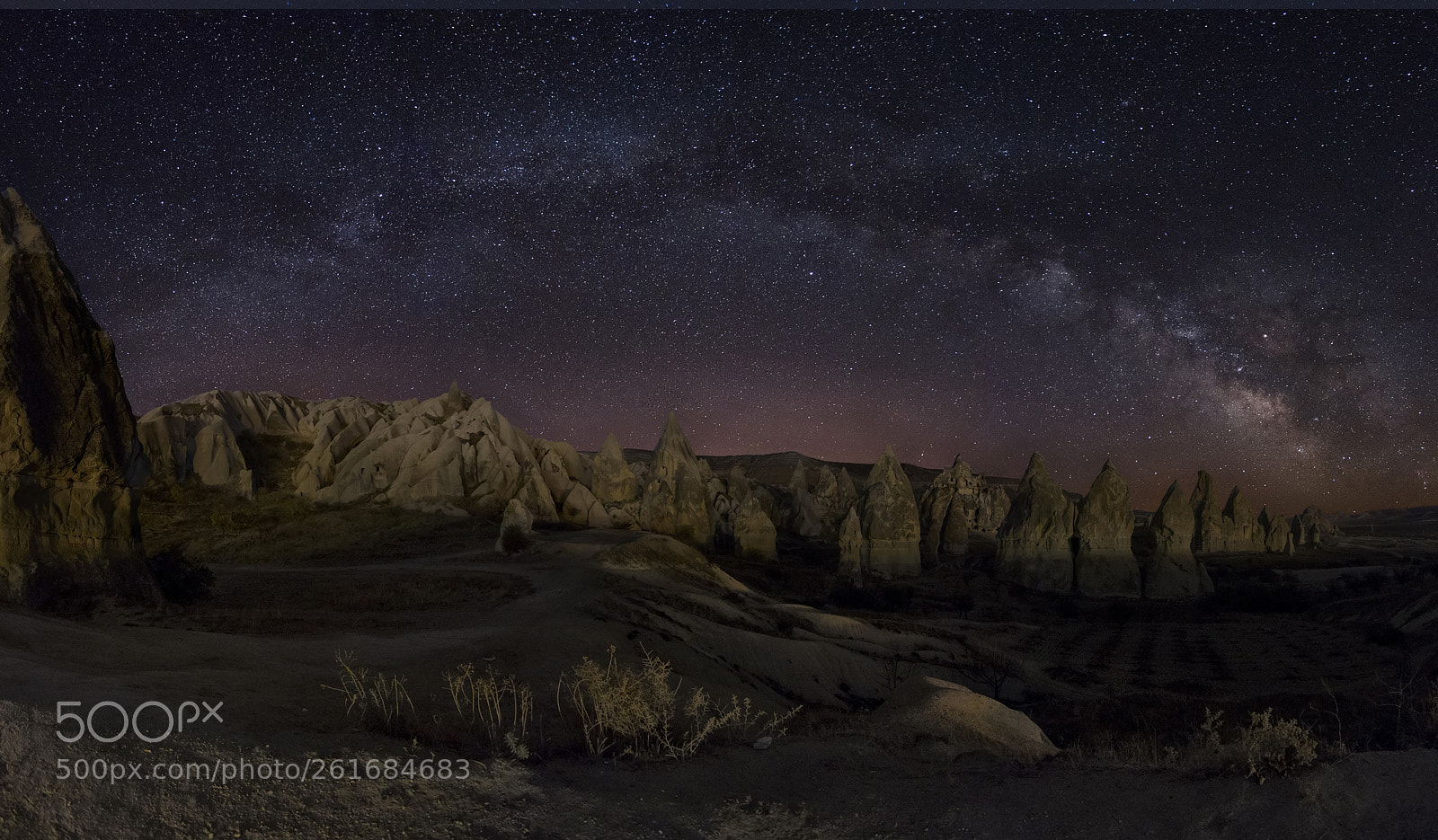 Canon EOS 80D sample photo. Night in cappadocia photography