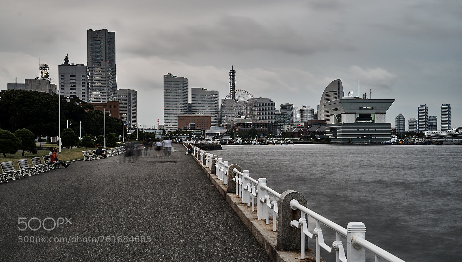 Sony a7 II sample photo. Minato-mirai photography