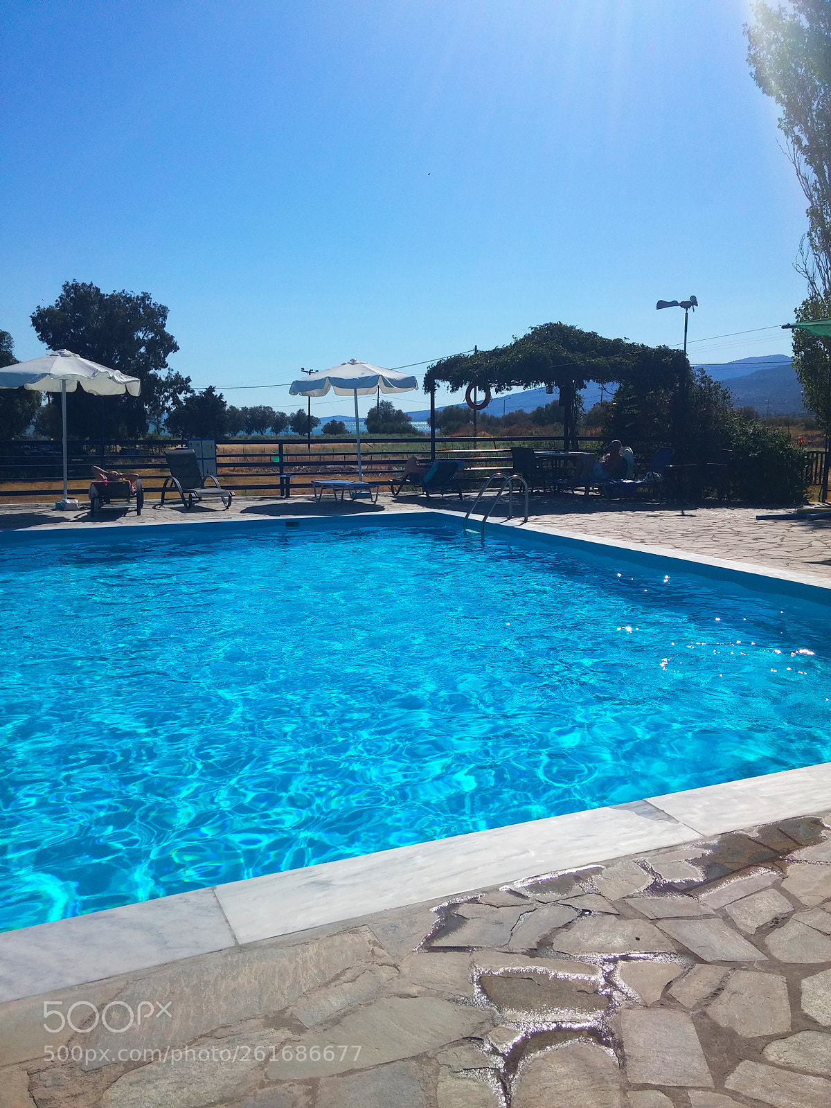 LG G3 sample photo. Summer by the pool photography