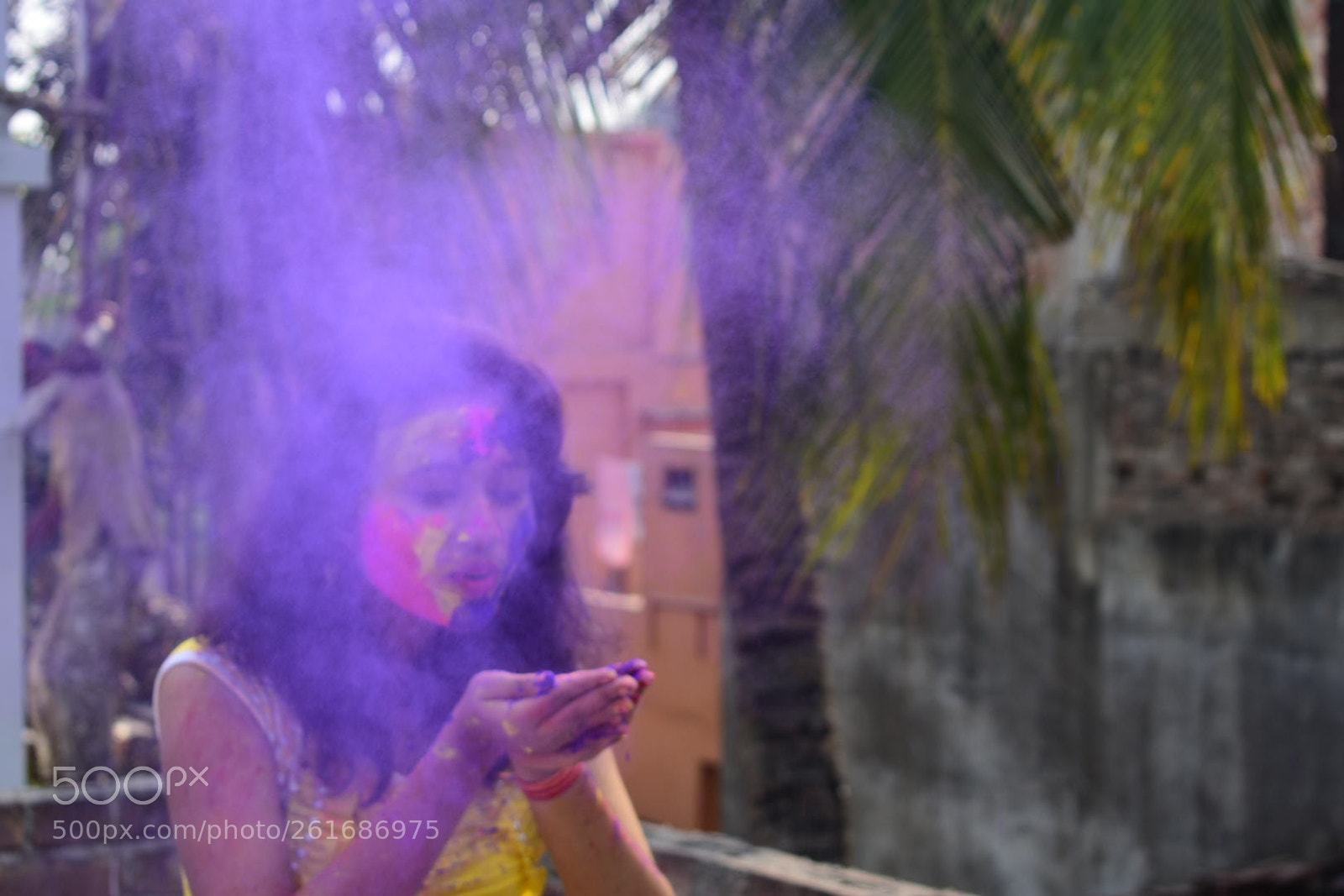 Nikon D3400 sample photo. Holi photography
