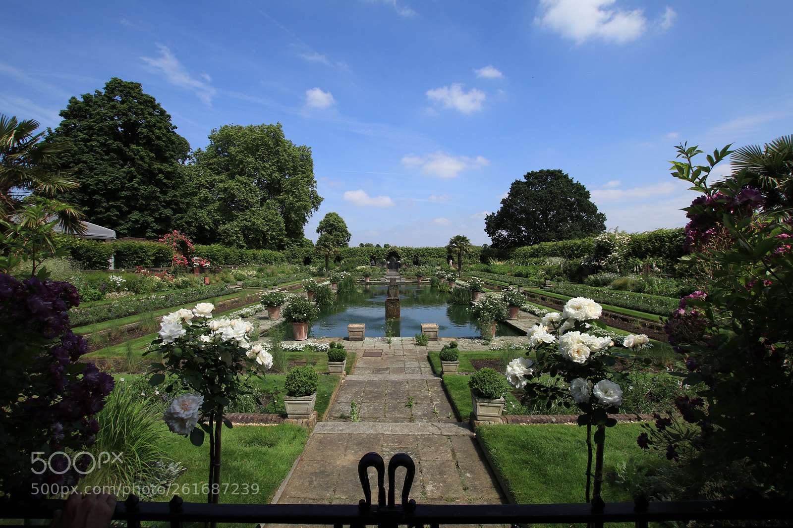 Canon EOS 80D sample photo. The sunken garden photography