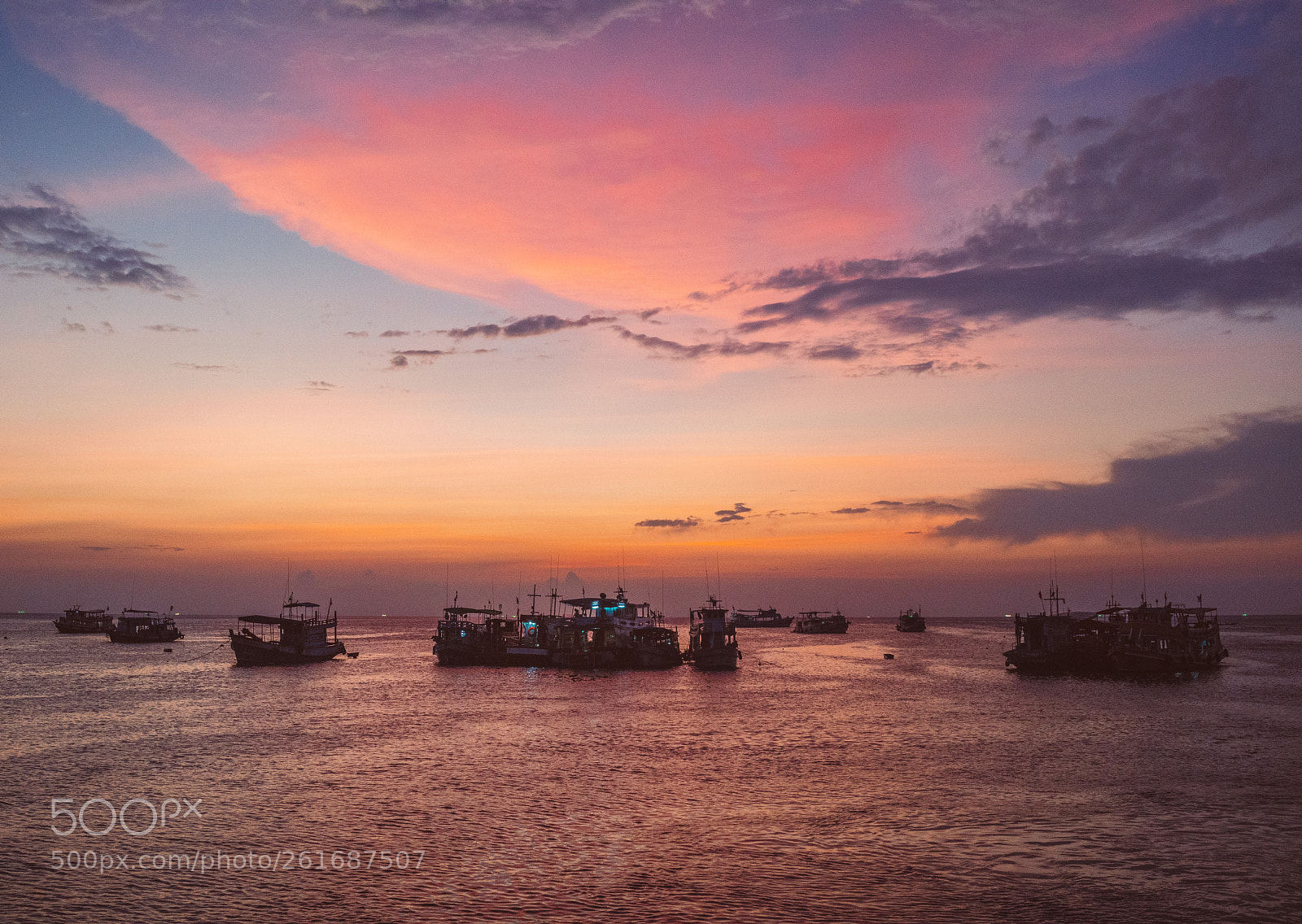 Sony Cyber-shot DSC-RX1R II sample photo. Fishing boats at koh photography