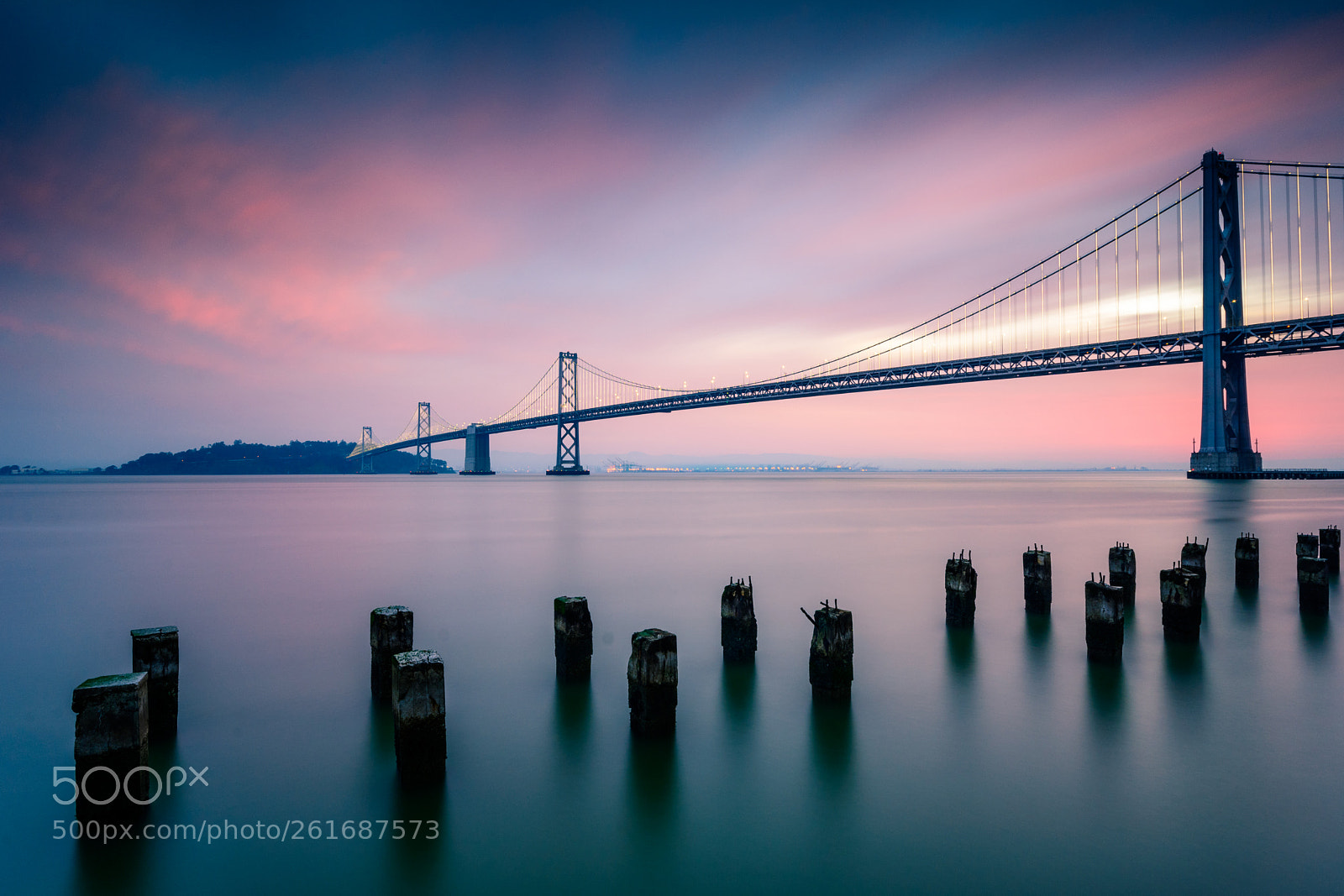 Nikon D7100 sample photo. Bay bridge sunrise photography