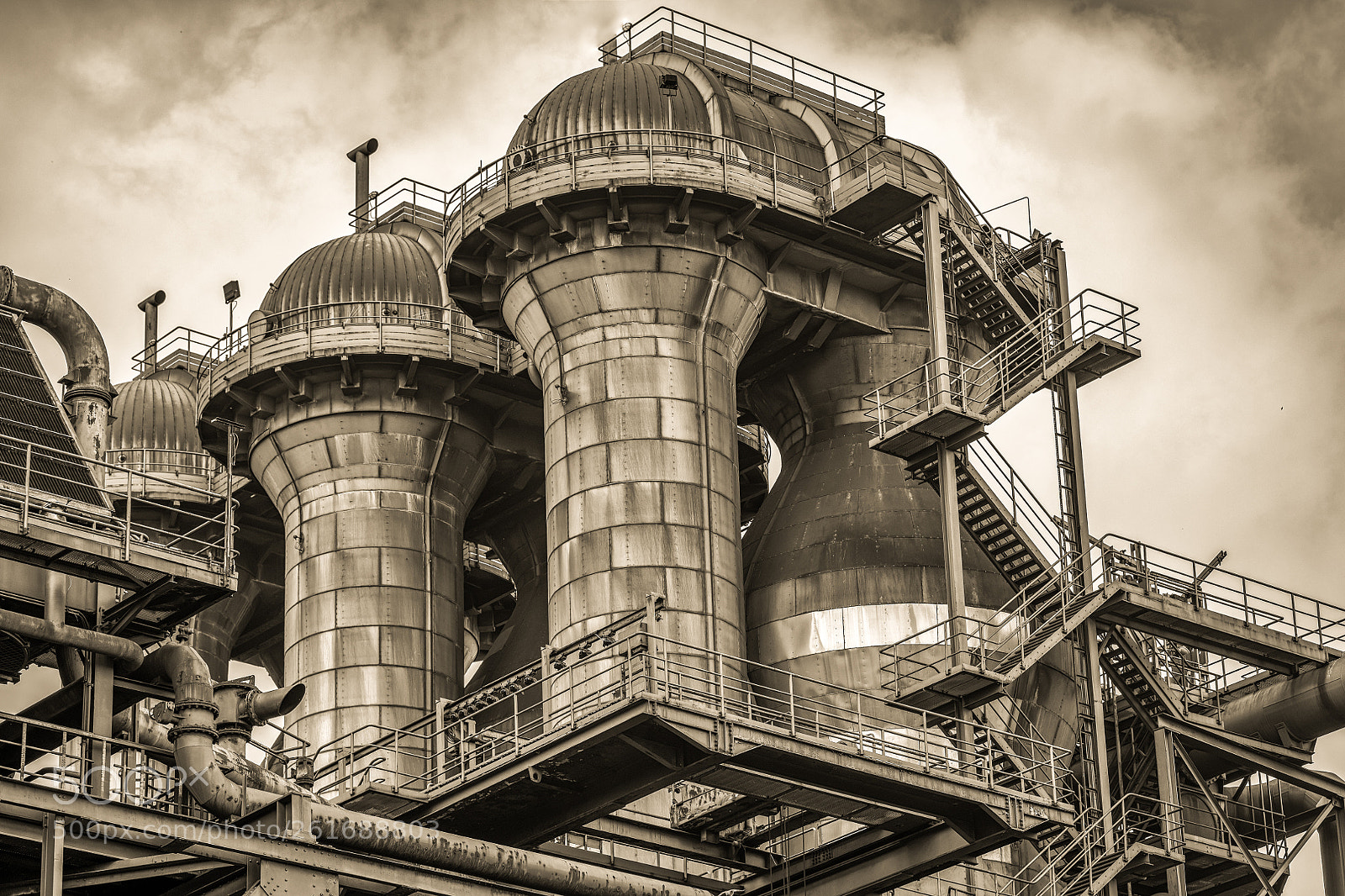 Nikon D850 sample photo. Old steel industry photography