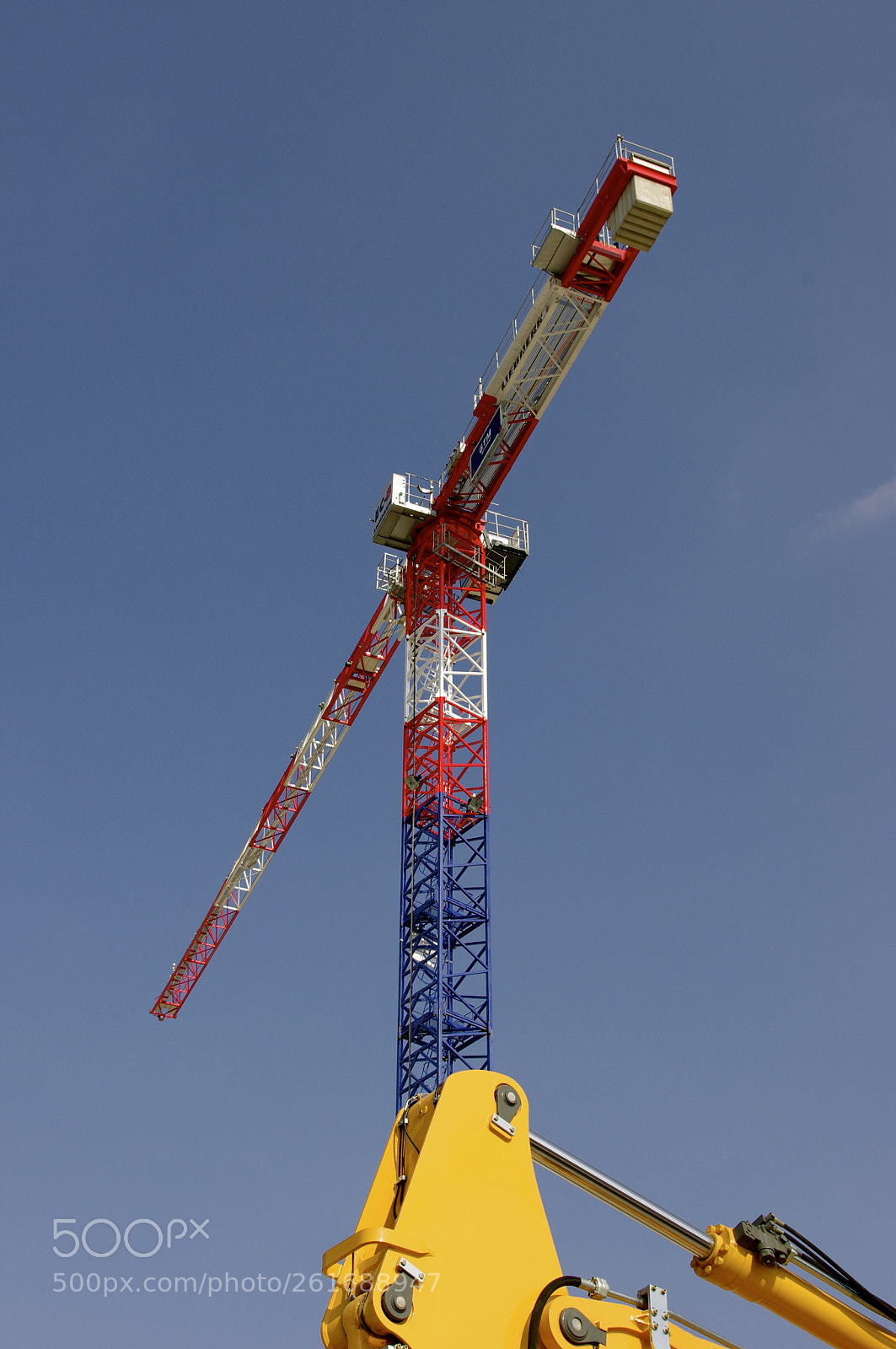 Pentax K-r sample photo. Crane of work photography