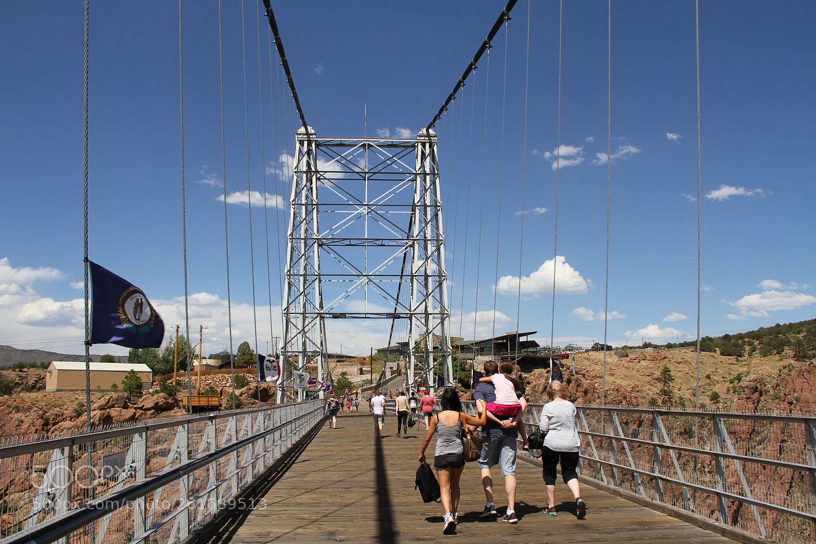 Canon EOS 7D sample photo. Fam on bridge photography