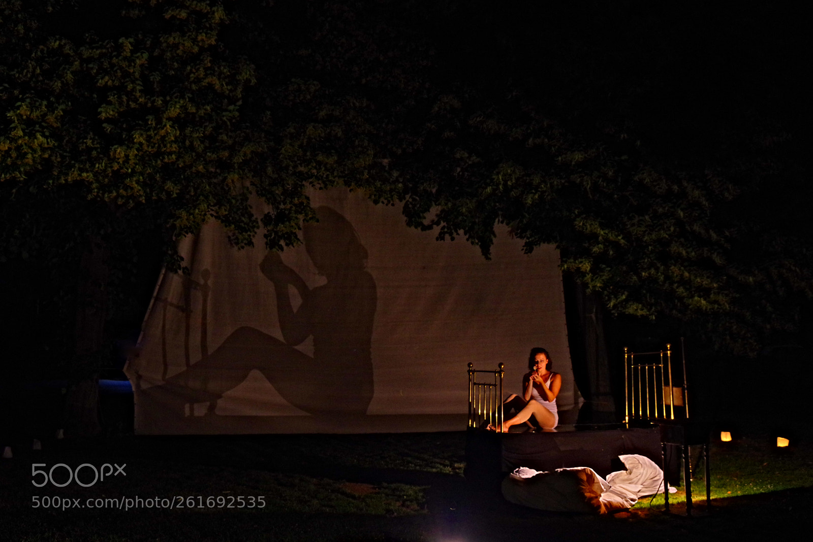 Pentax K-1 sample photo. Night shadows (theater anu) photography