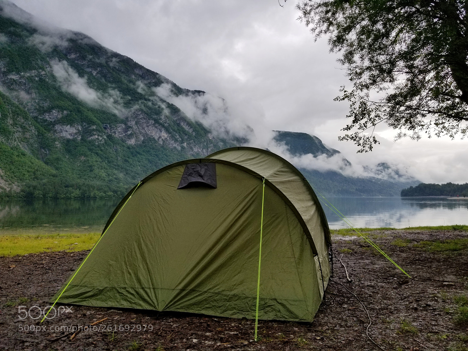 Samsung Galaxy S8 sample photo. Lake bohinj camping photography