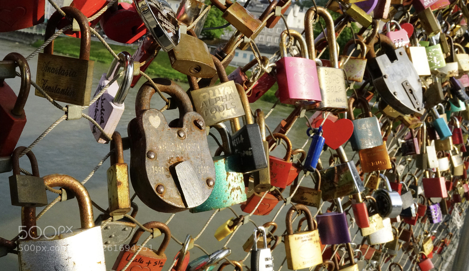 Sony a7R II sample photo. Locks of love in photography