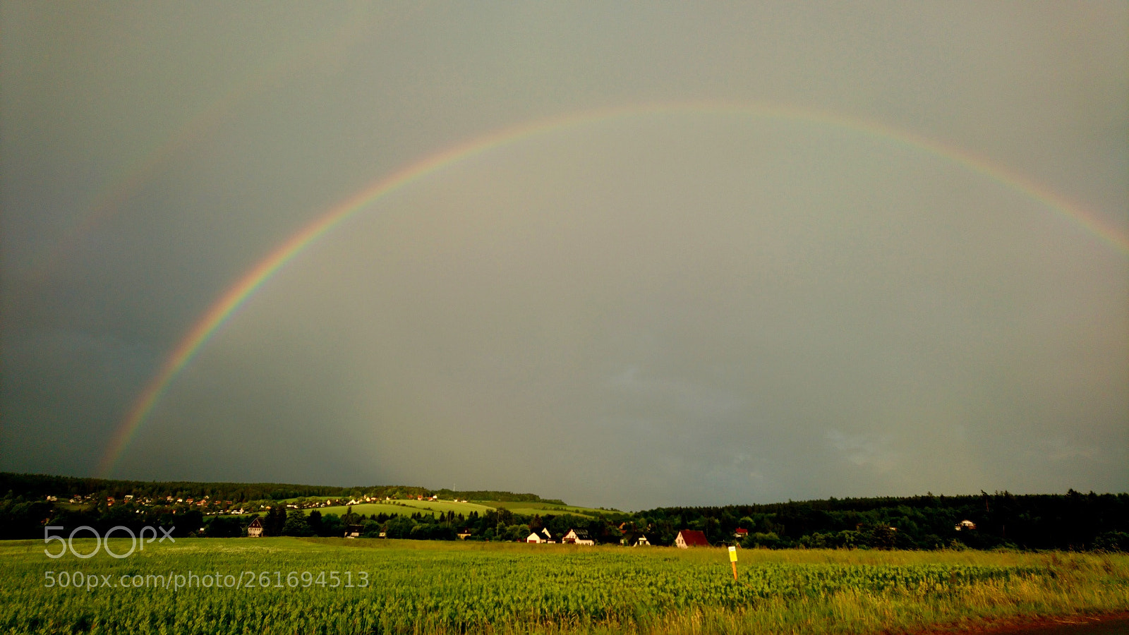 Sony Xperia X sample photo. Rainbow photography