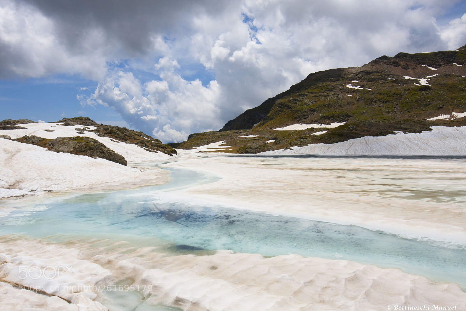 Canon EOS 40D sample photo. Frozen lake melting photography