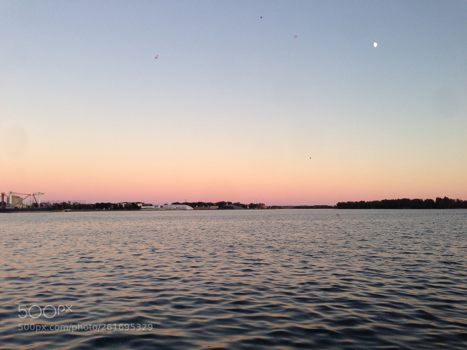 Apple iPhone 5 sample photo. Sunset on lake ontario photography