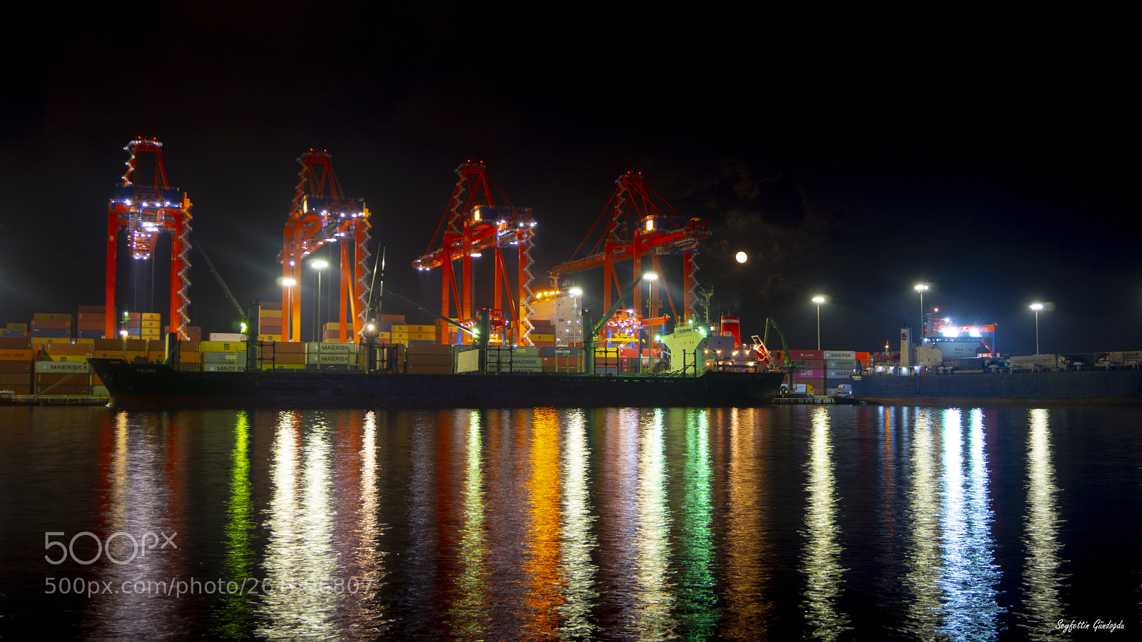 Sony a6000 sample photo. Mersin - international port photography
