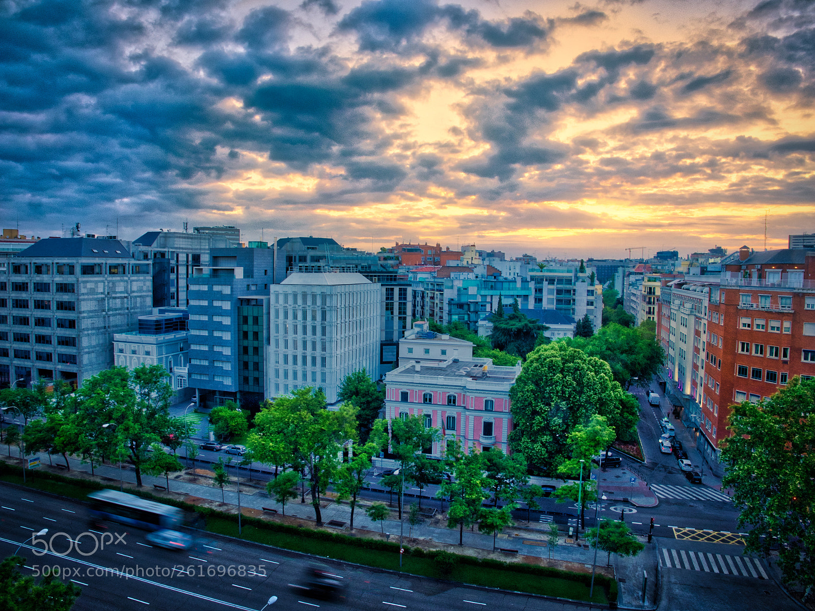 Olympus OM-D E-M1 sample photo. Sunrise in madrid #2 photography