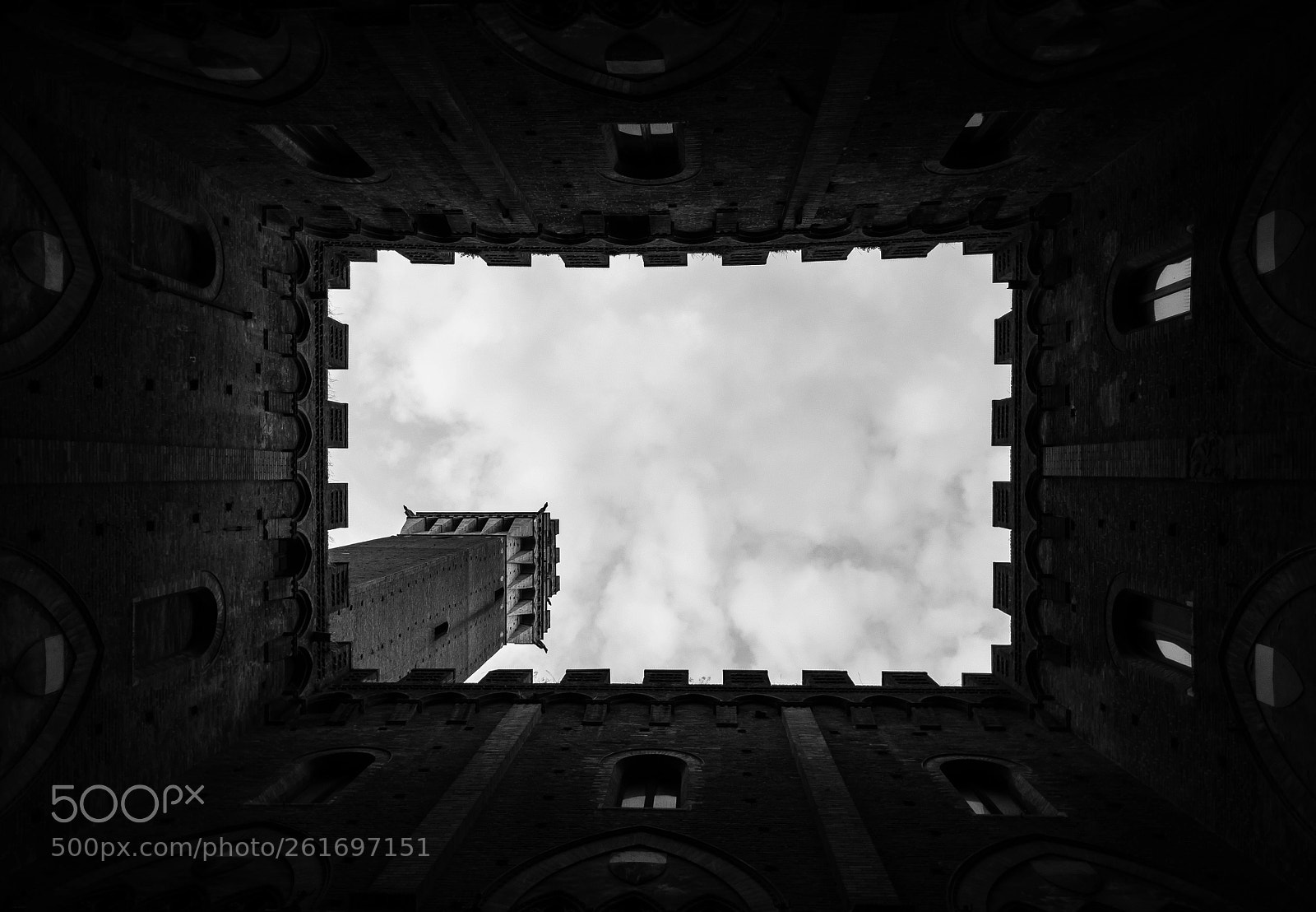Pentax K-50 sample photo. Torre del mangia photography