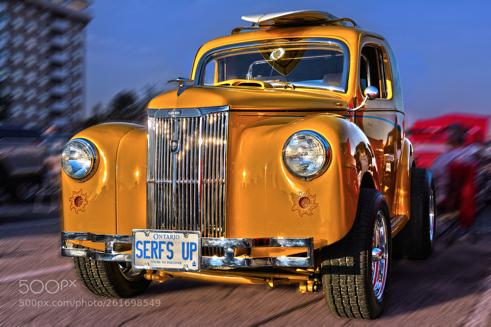 Nikon D5200 sample photo. Serfs up car photography
