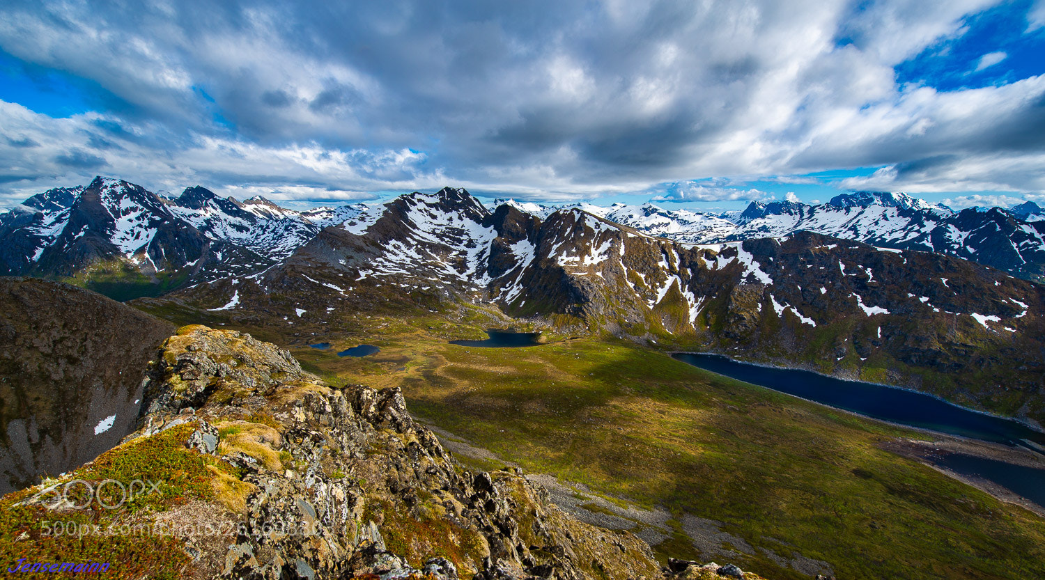 Nikon D610 sample photo. Snowcapped mountains photography