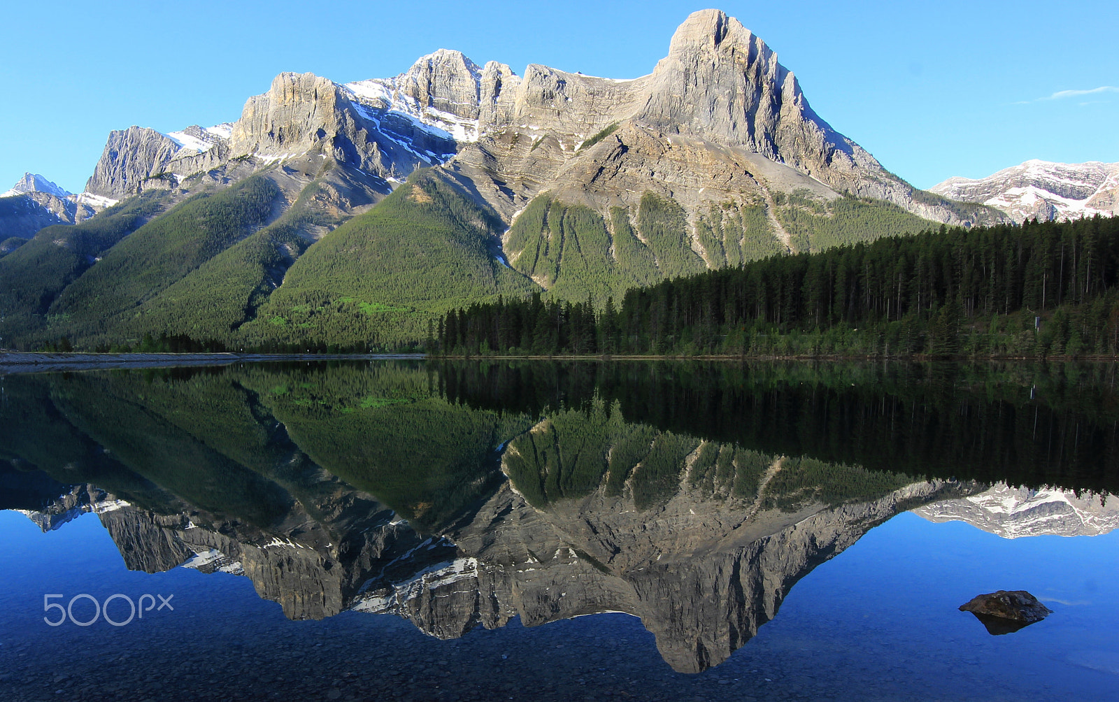 Canon EOS 600D (Rebel EOS T3i / EOS Kiss X5) sample photo. #0525- rundle forebay, canmore alberta photography