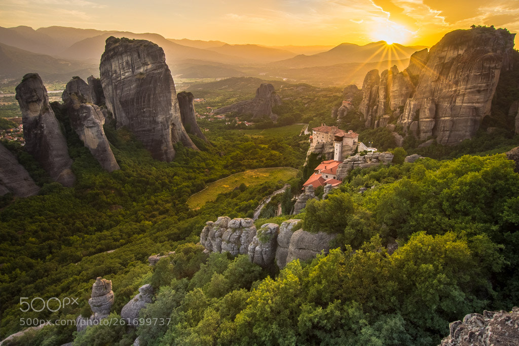 Nikon D7200 sample photo. Meteora photography