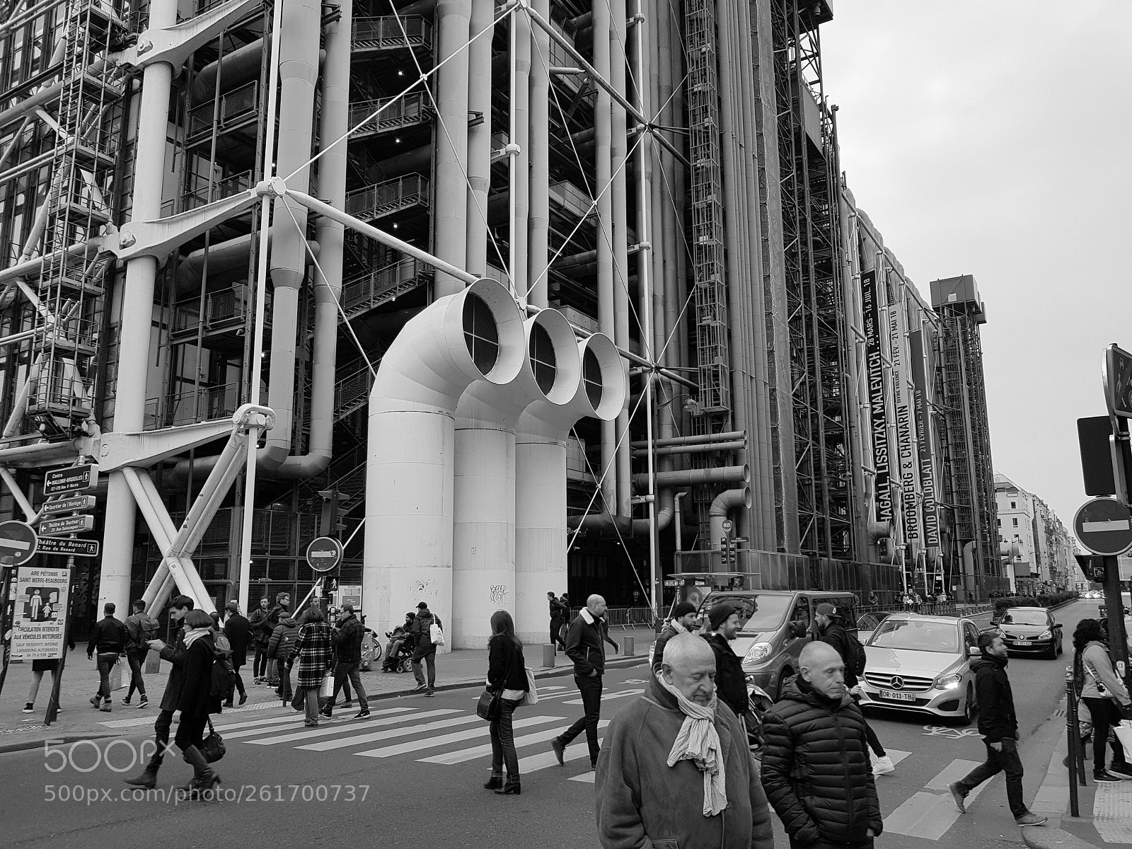 Samsung Galaxy S8+ sample photo. Lecentrepompidou pompidou bnwphotography bnw photography