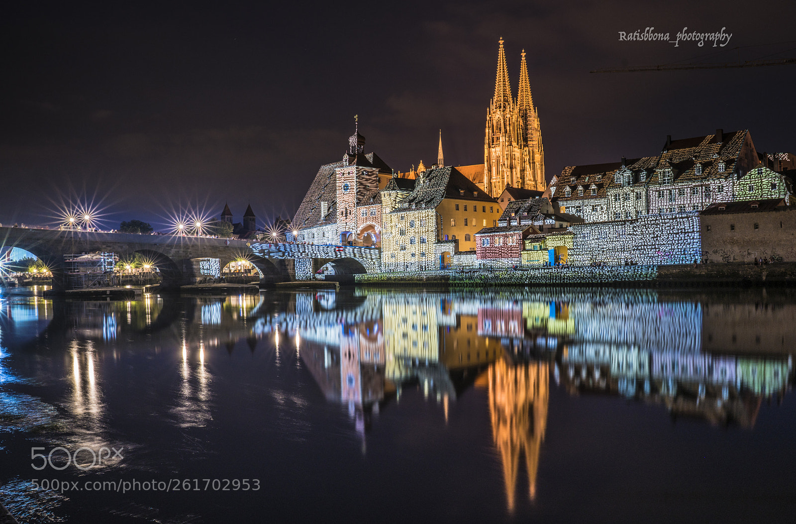 Sony a7R II sample photo. Lightshow at regensburg photography