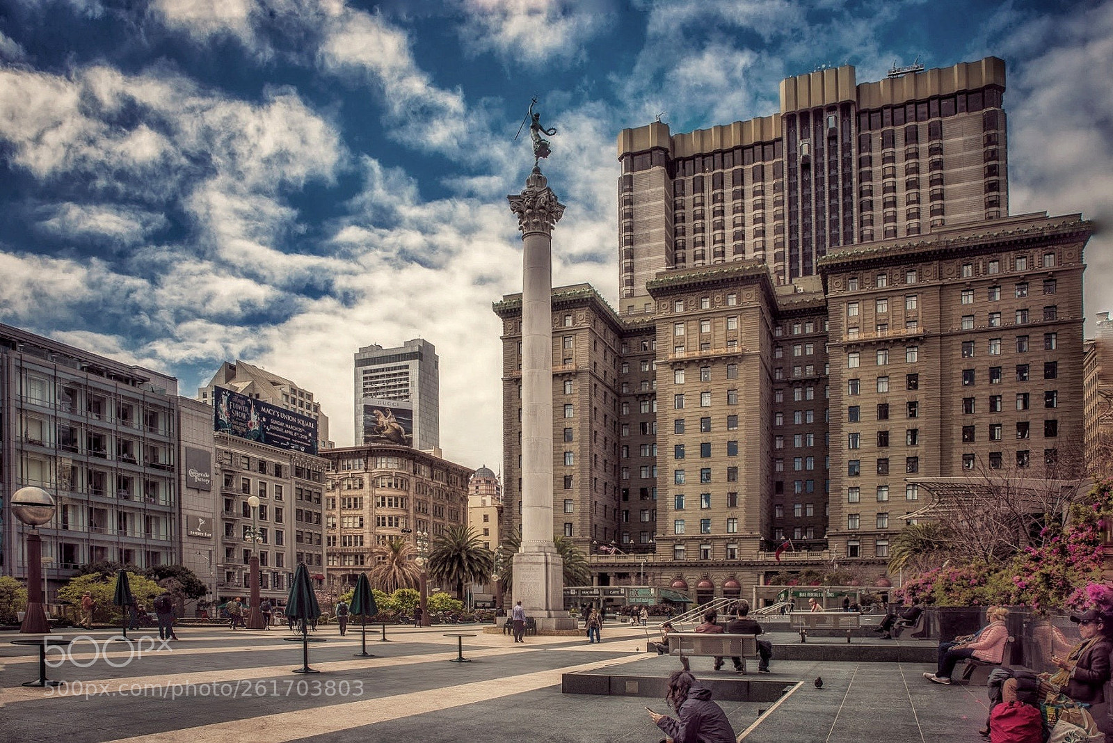 Nikon D600 sample photo. Union square. san francisco photography