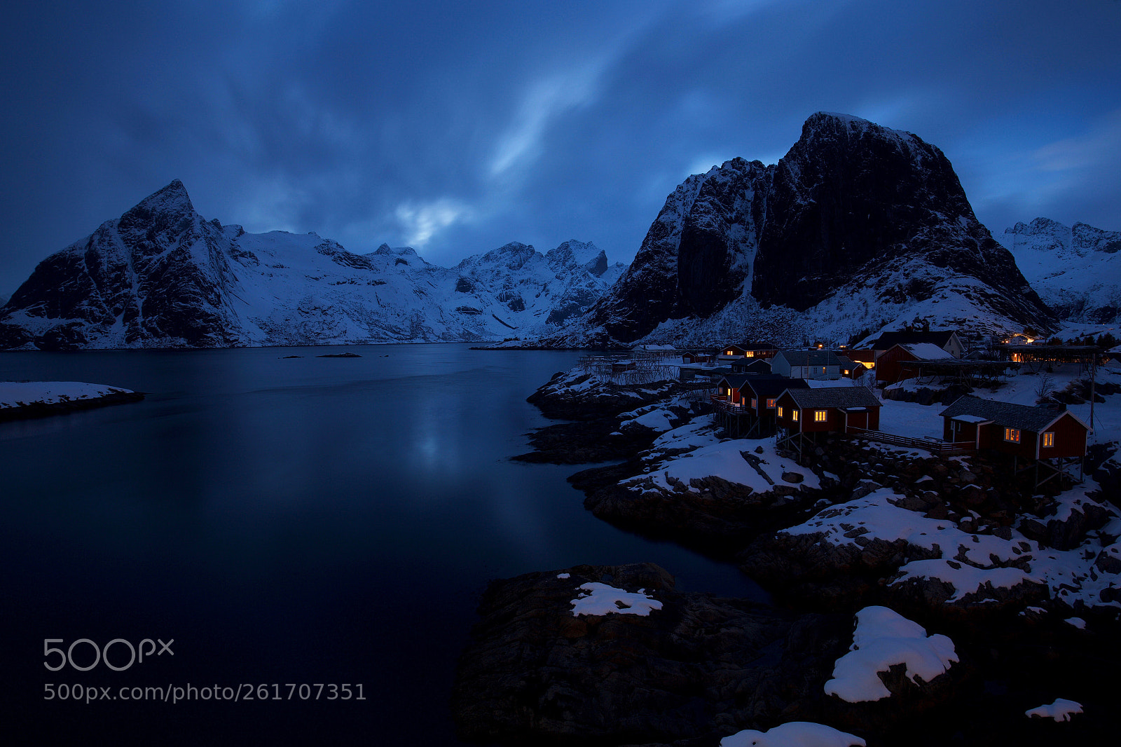 Canon EOS 6D sample photo. Hamnoy at dusk photography