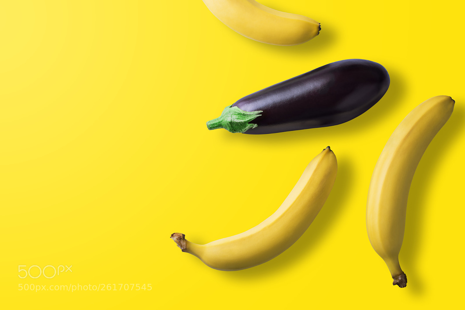 Nikon D810 sample photo. Bananas and eggplant on photography