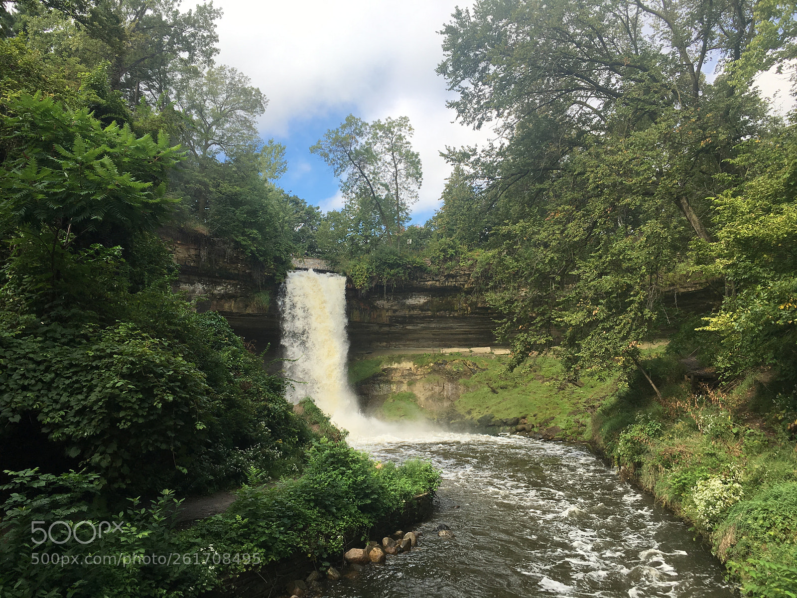 Apple iPhone 6s sample photo. Minnehaha falls photography