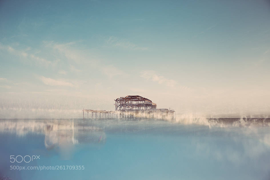 Canon EOS 5D Mark IV sample photo. Brighton west pier shot photography