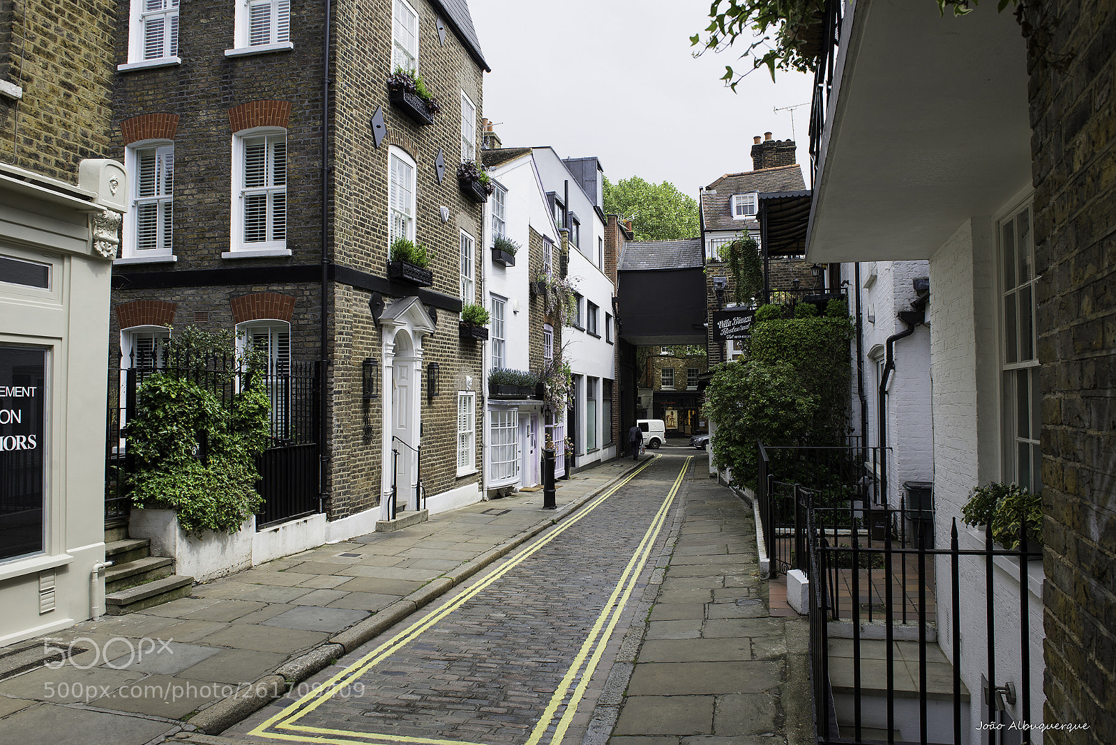 Nikon D600 sample photo. Small street in hampstead photography