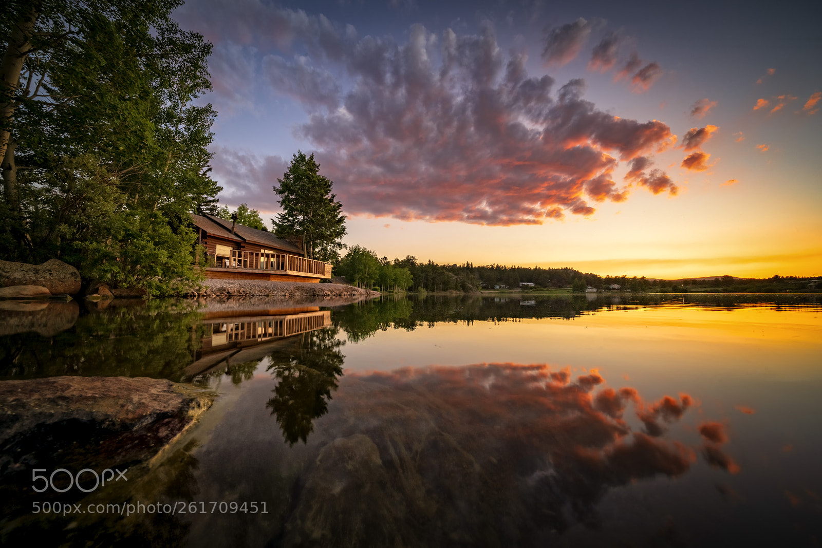 Sony a7R II sample photo. Home by the lake photography
