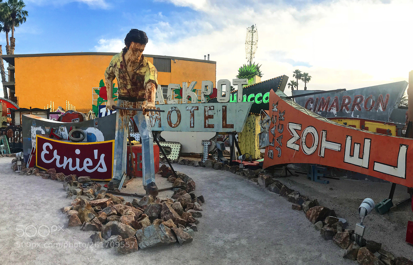 Apple iPhone 7 Plus sample photo. Neon boneyard  photography