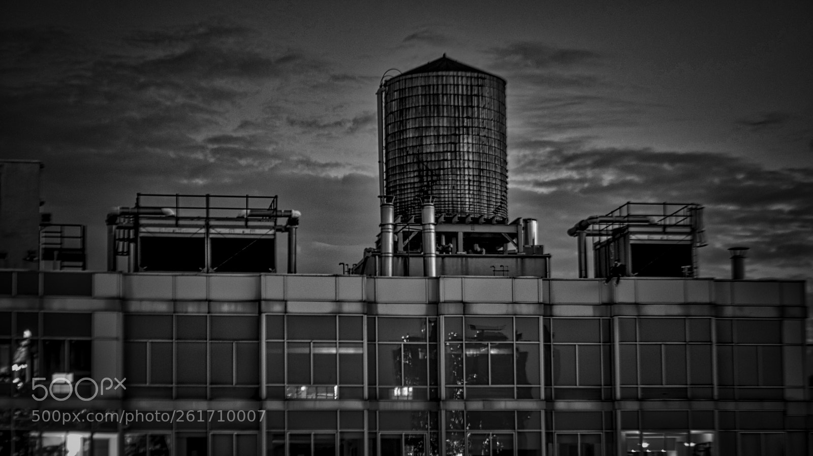 Nikon D750 sample photo. Water tower photography