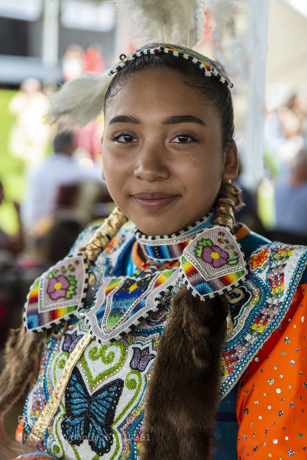 Nikon D610 sample photo. American indian girl 4 photography