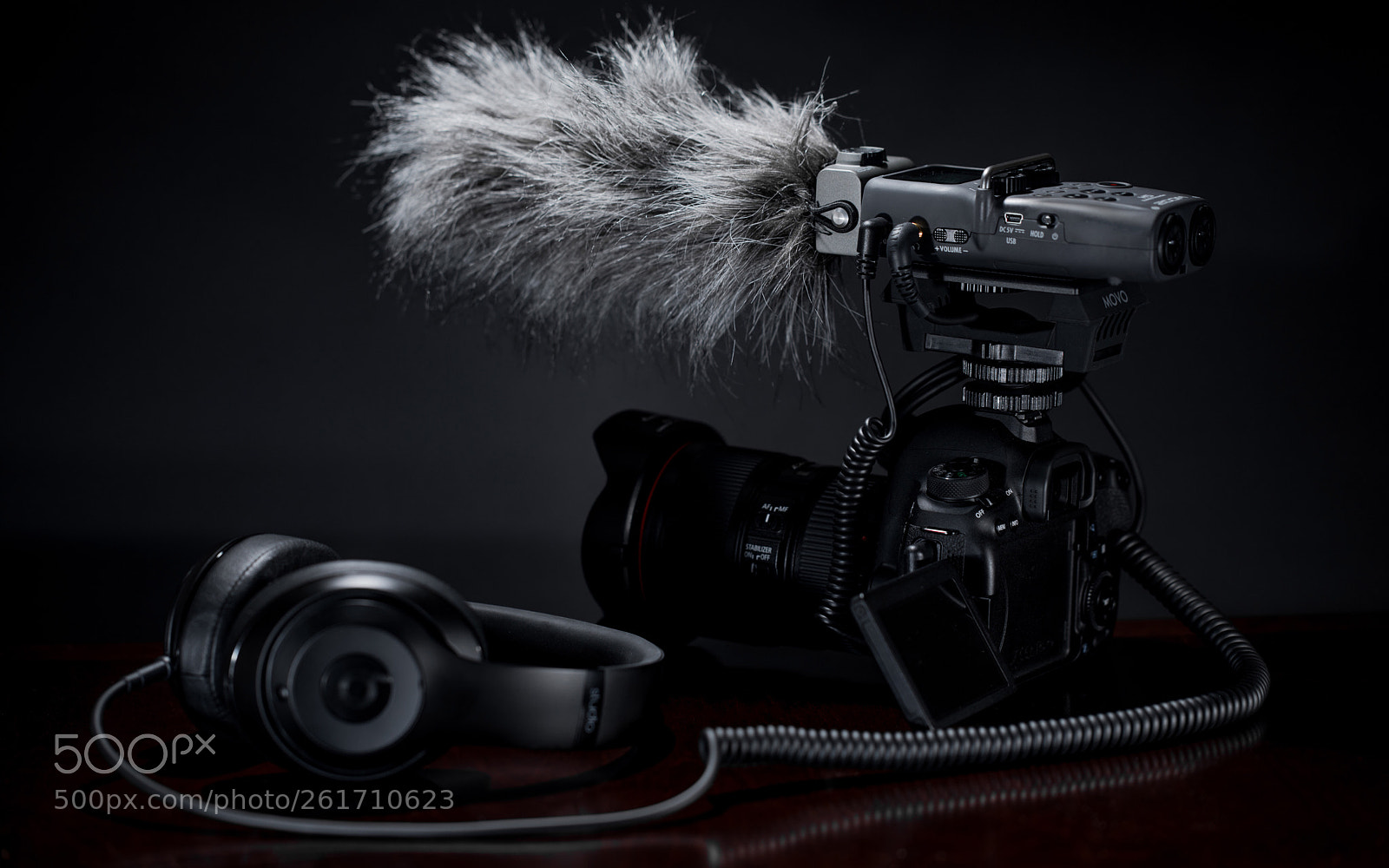 Canon EOS 5D Mark IV sample photo. Video setup photography