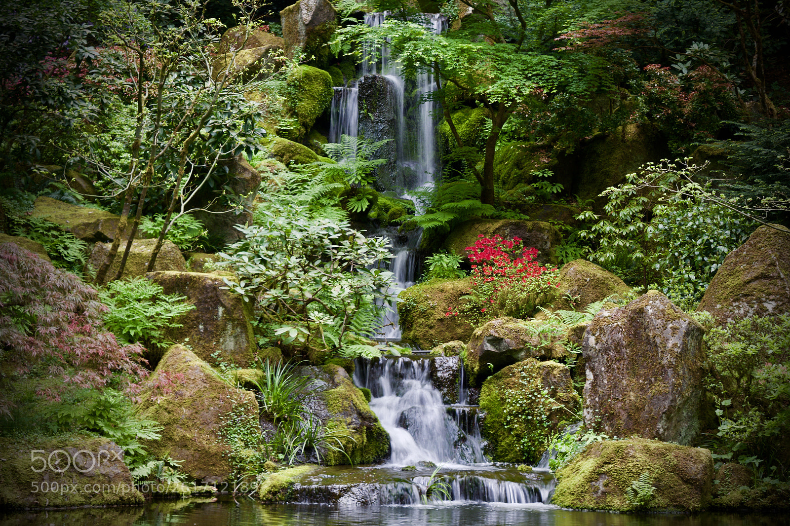 Nikon D5300 sample photo. Cascading waterfall photography