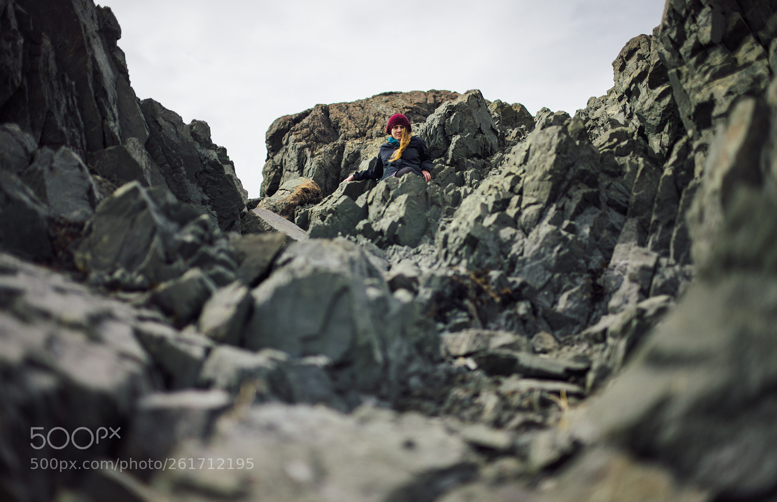 Sony a7 II sample photo. Among the cliffs photography