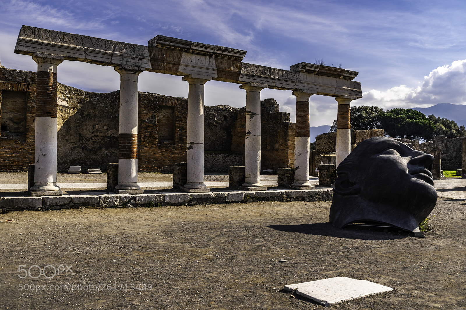 Nikon D610 sample photo. Pompeii photography